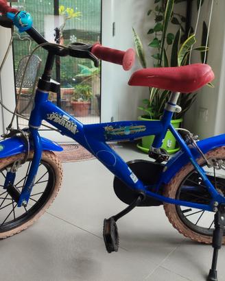 bicicletta "12 spiderman 