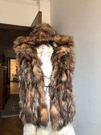 Gilet in volpe nuovo