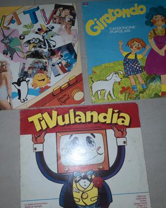 3 dischi vinile anni '80