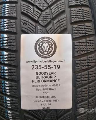 2 gomme 235 55 19 goodyear a48025