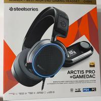 Cuffie Gaming steelseries ARCTIS PRO +GAMEDAC