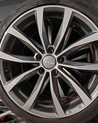 Cerchi in lega mak wolf da 18 vw