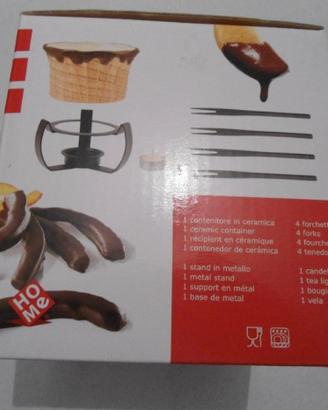 Ciocco fondue - set fonduta per cioccolato