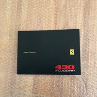Manuale uso e manutenzione Ferrari 430 scuderia