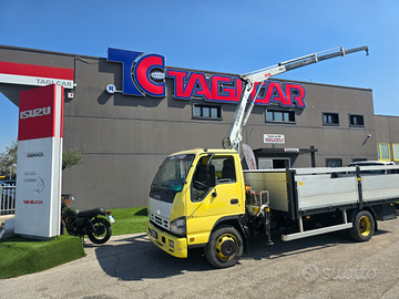 Isuzu Q75y6 gru e cassone fisso TAGICAR