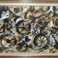 Dipinto firmato Riccardo romani 100x70