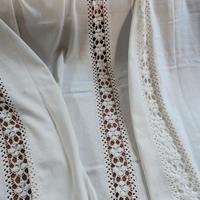 Copriletto Vintage Alti Merletti Realizzati a Mano