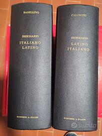 Dizionari di lingua latina Badellino - Calonghi