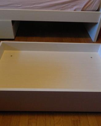 Letto a castello in legno (colore bianco) 
