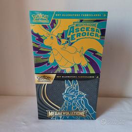 ETB Ascesa Eroica + ETB Megaevoluzione Lucario