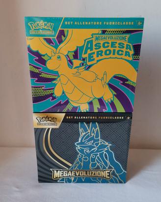 ETB Ascesa Eroica + ETB Megaevoluzione Lucario