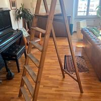 Scala antica vibtage in ciliegio