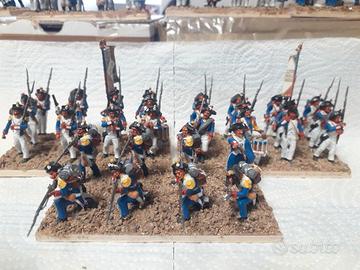 Soldatini Victrix 28mm in plastica, tutti dipinti.