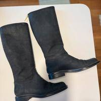 Stivale Pollini blu-grigio