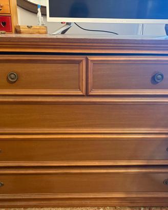 Comó camera da letto in legno