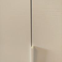 armadio battente in frassino bianco 