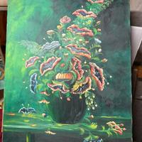 Dipinto di natura floreale di cosenza giuseppe