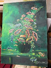 Dipinto di natura floreale di cosenza giuseppe