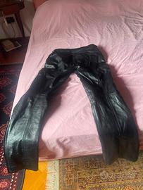 Pantalone pelle moto