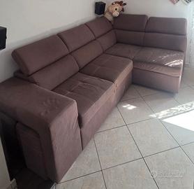 Divano angolare letto
