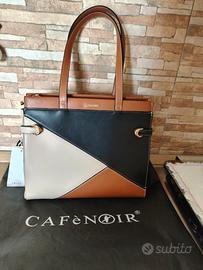 Borsa cafè noir con sacca.Nuova, prezzo di realizz