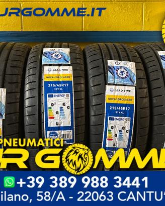 4 Gomme al 100% 215/45/17 LEAO Estive - Cantù