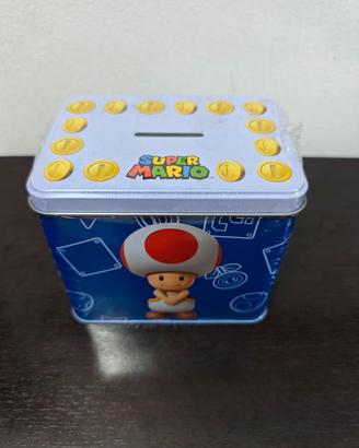Salvadanaio Toad Nintendo in metallo -New