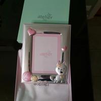 cornice in argento bimba