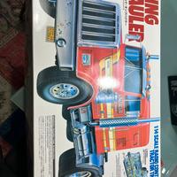 Camion TAMIYA RC KING HAULER con rimorchio contain