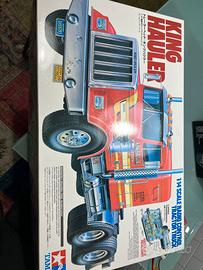 Camion TAMIYA RC KING HAULER con rimorchio contain
