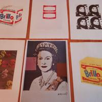 ANDY WARHOL 6 STAMPE