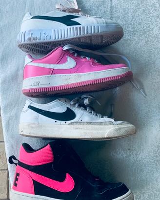 Lotto 4 paia di scarpe n 36