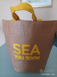borsa mare donna clinians nuova 38x45sopra/24sotto