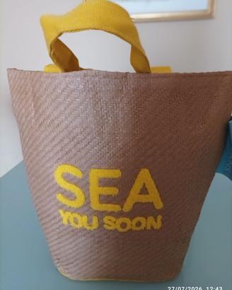 borsa mare donna clinians nuova 38x45sopra/24sotto
