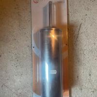 Scopino WC in acciaio inox Gedy Veneziana