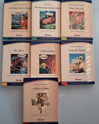 La Grande Letteratura a Fumetti - 7 albi San Paolo