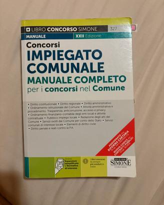 Concorsi impiegato comunale - Simone
