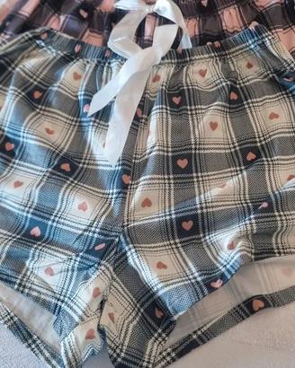 Nr. 3 pezzi shorts pigiama