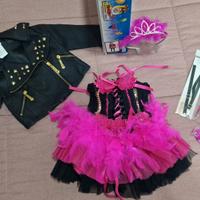 vestito carnevale Lady punk 