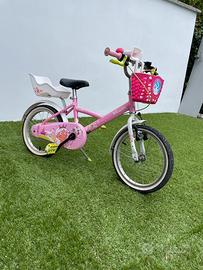 Bici bimba 16 pollici B'Twin Princess Decathlon