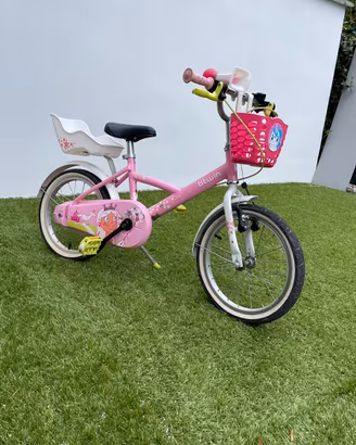 Bici bimba 16 pollici B'Twin Princess Decathlon