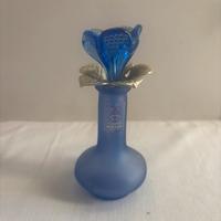 Vasetto con fiore in vetro di Murano