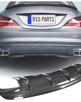 DIFFUSORE MERCEDES CLA W117 16-18 LOOK AMG CLA45 C
