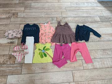 vestiti vari bambina 3/4 anni