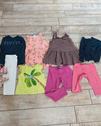 vestiti vari bambina 3/4 anni