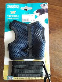 Pettorina con guinzaglio