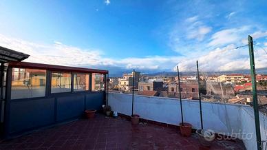 Mansarda terzo piano con terrazza 20 mq panoramica