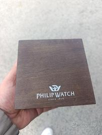 scatola Philip Watch per orologi in legno 