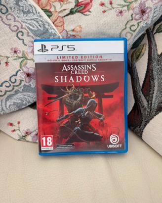 Assassin's Creed Shadows PS5 ITA limited edition