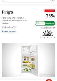 Frigo d’incasso